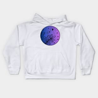 celestial circle Kids Hoodie